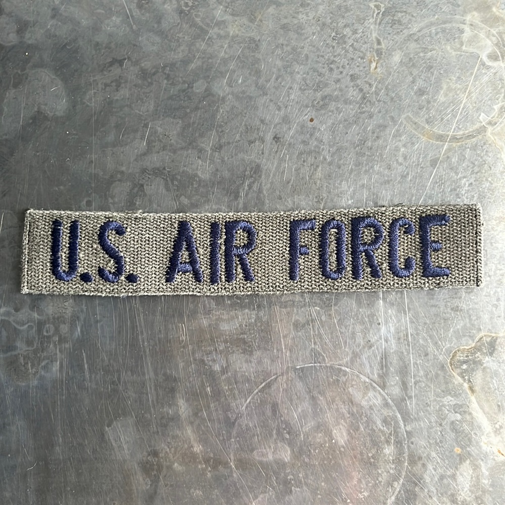U.S. AIR FORCE embroidered tape patch - vintage